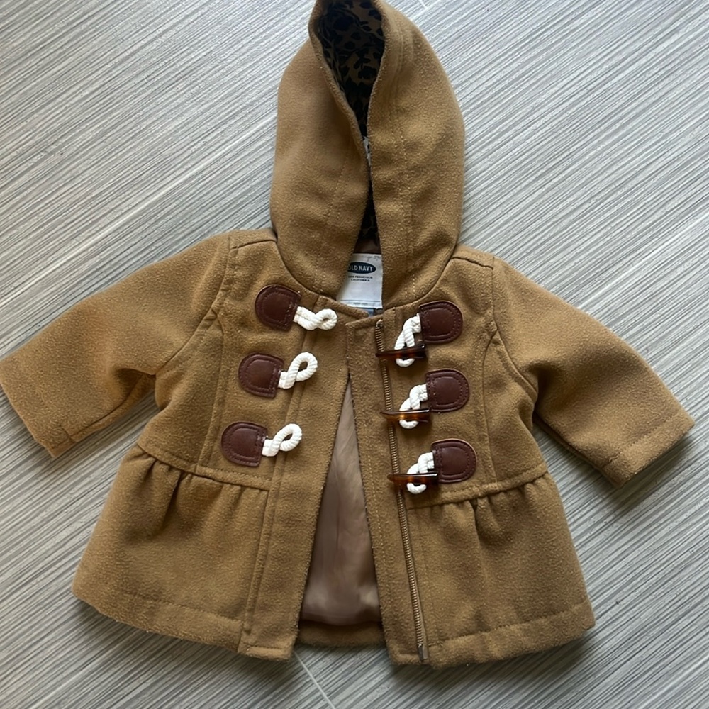 Infant pleplum jacket